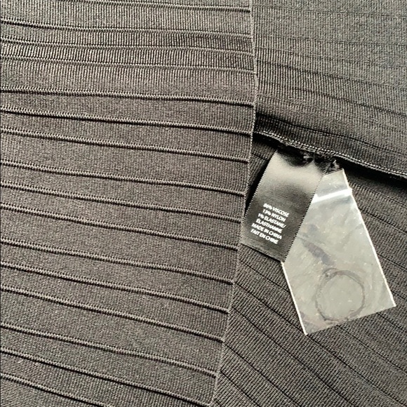 Pink Tartan black ribbed dress - Picture 3 of 3